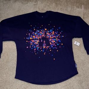 Disney World Purple Sparkle Large Spirit Jersey